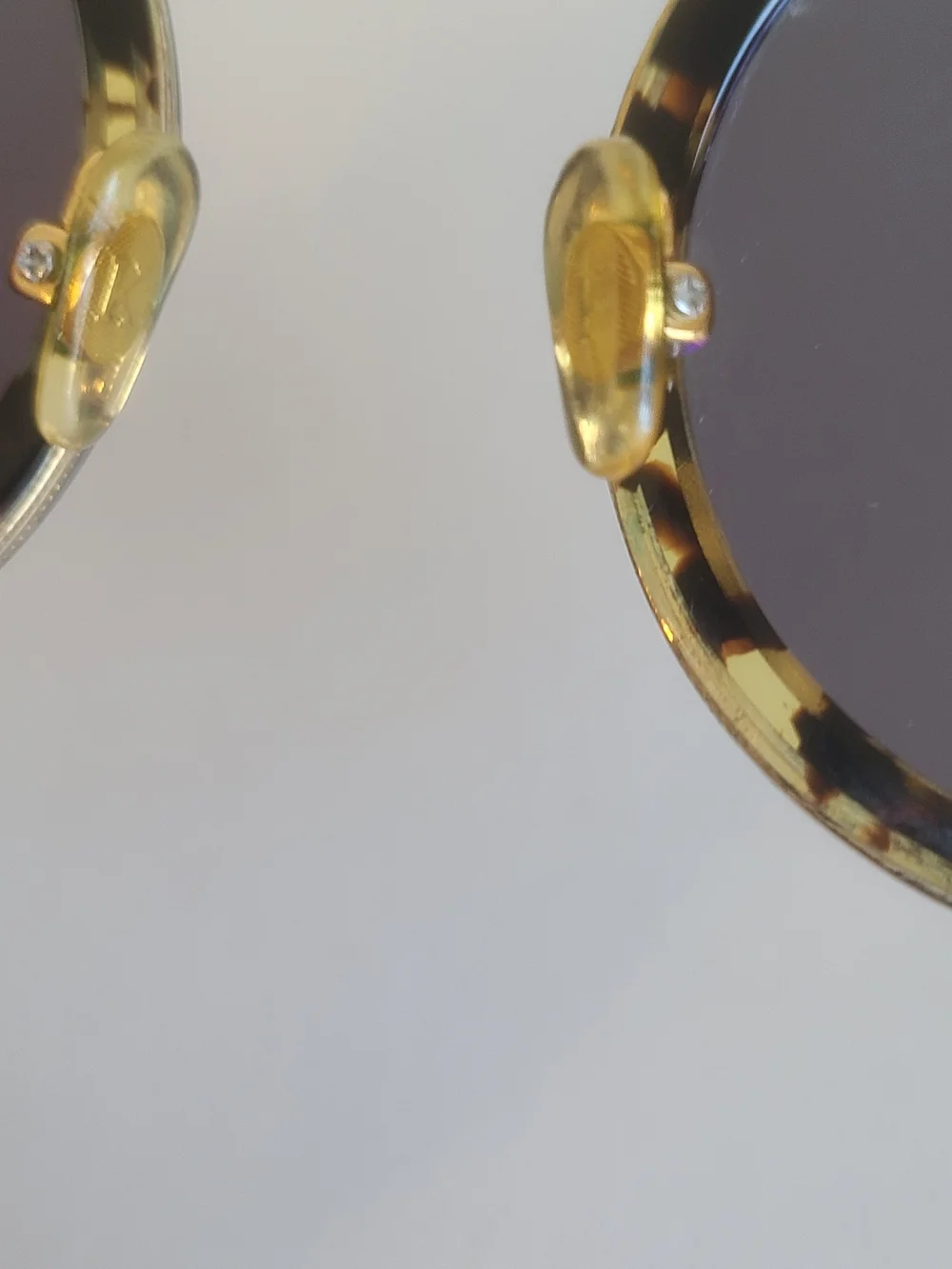 KREWE  Couti Round Tortoiseshell and Gold Frame Sunglasses Pre Owend